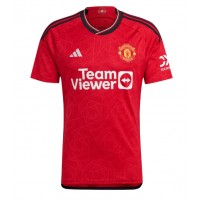 Camiseta Manchester United Rasmus Hojlund #9 Primera Equipación 2024-25 manga corta